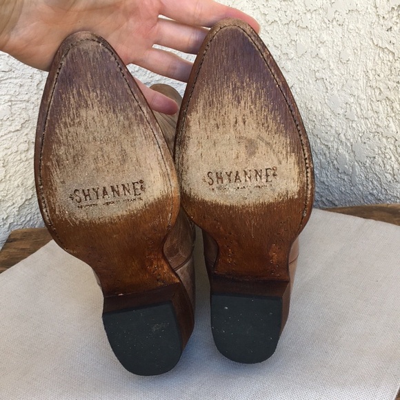 Shyanne Leather Western Cowboy Boots 9 - Picture 10 of 17